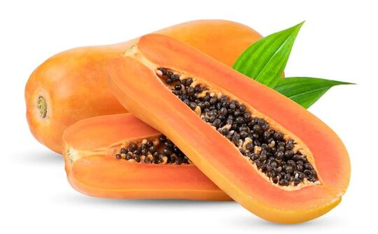 Ocuvit enthält Papaya. 